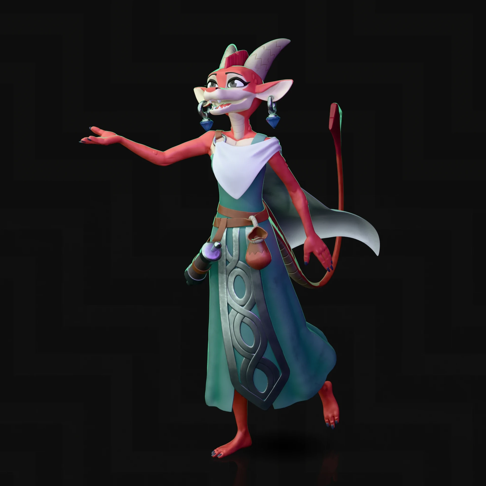 Front view render of Vin