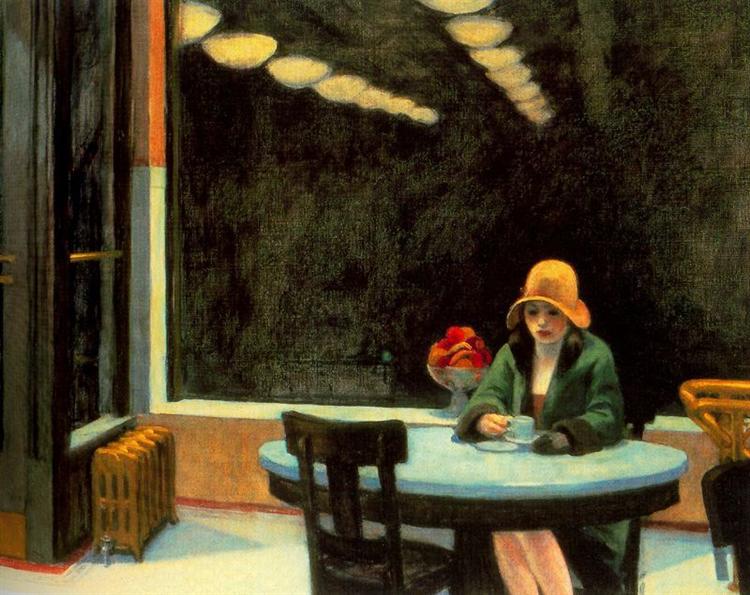 Automat di Edward Hopper