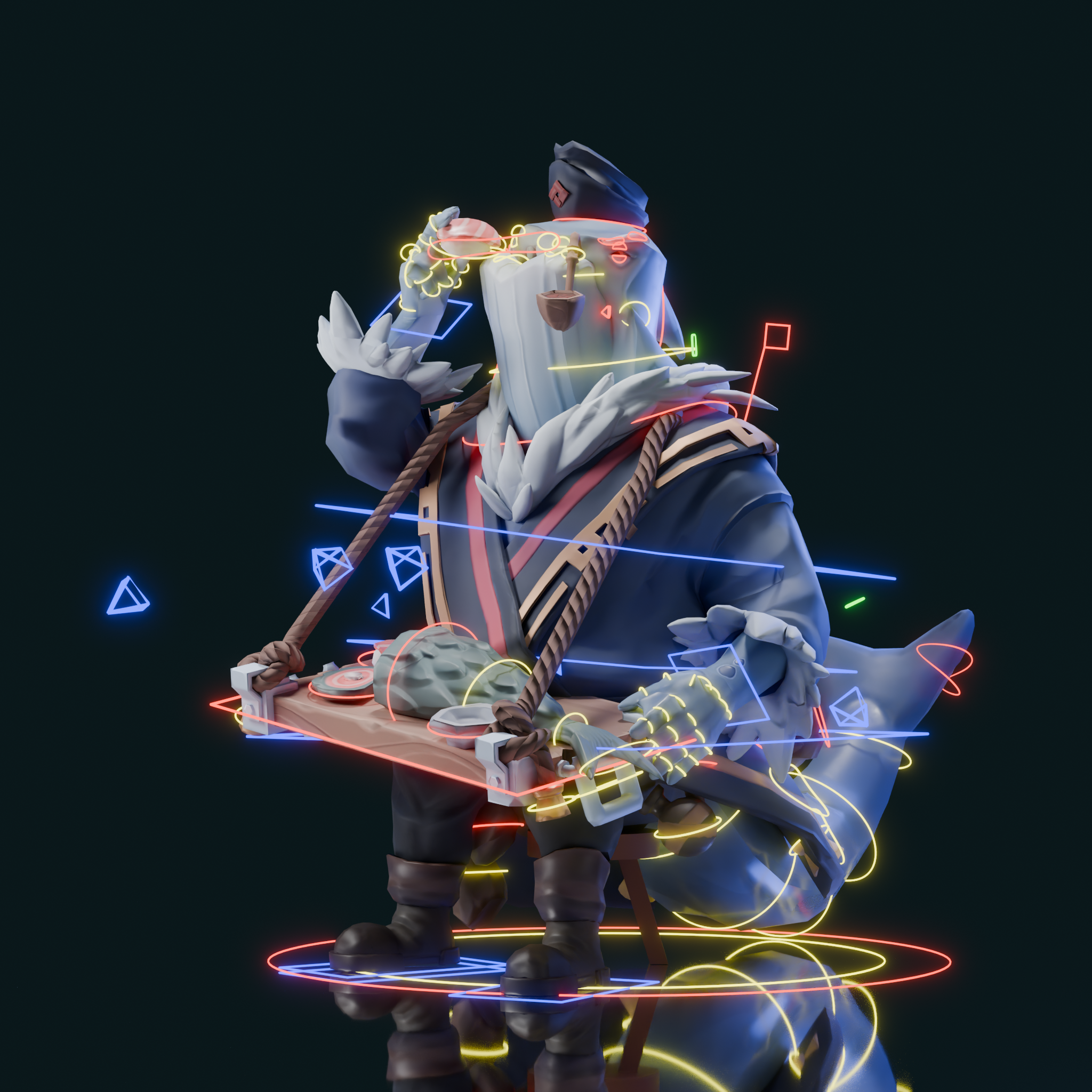 Render of the Rig