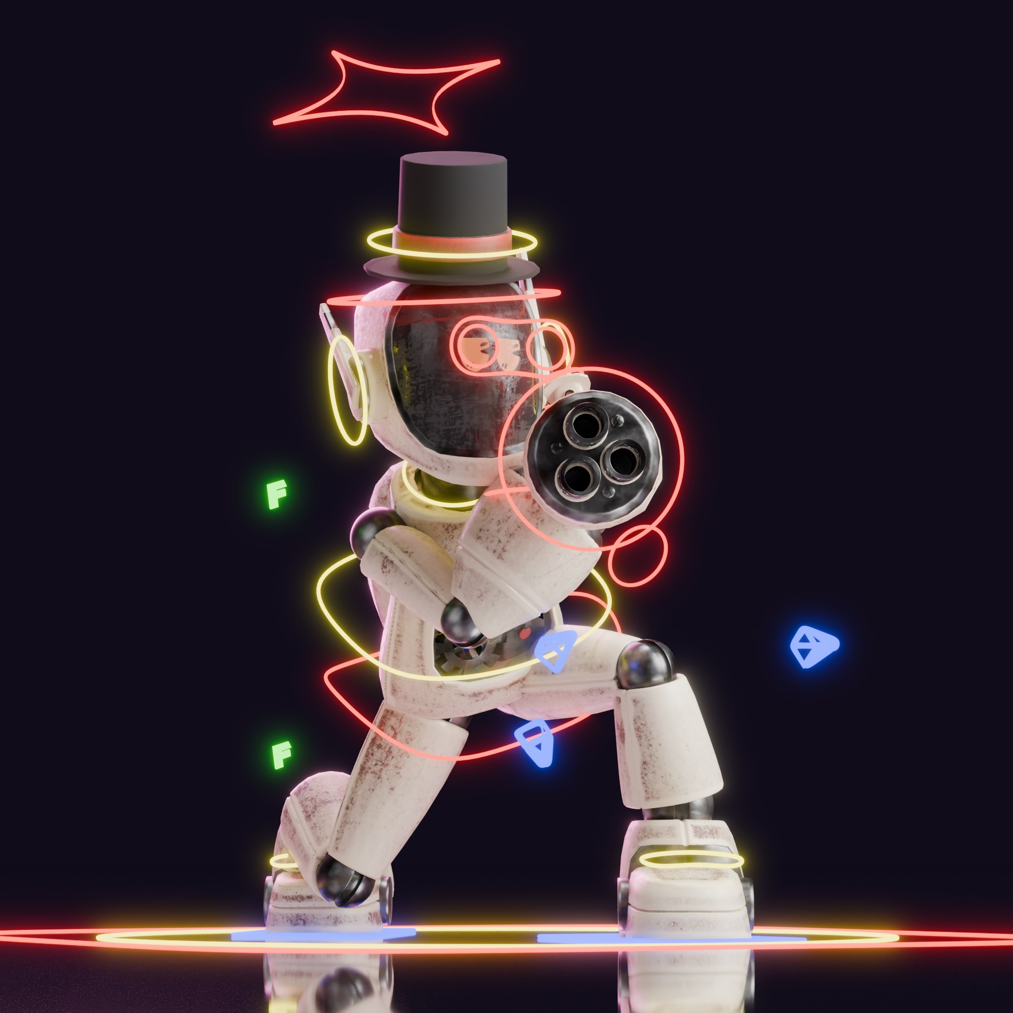 Render del robot