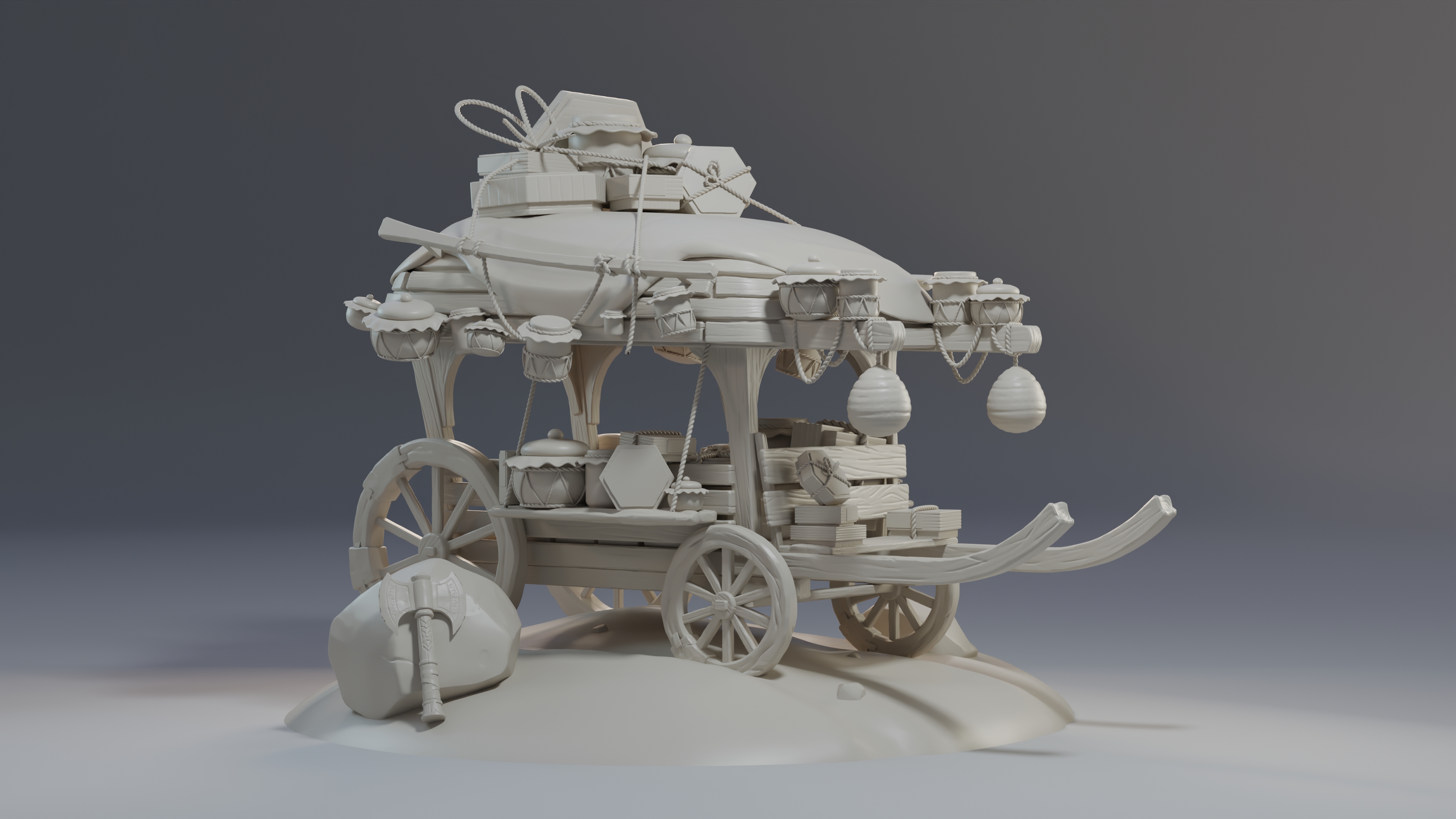 wagon clay 01